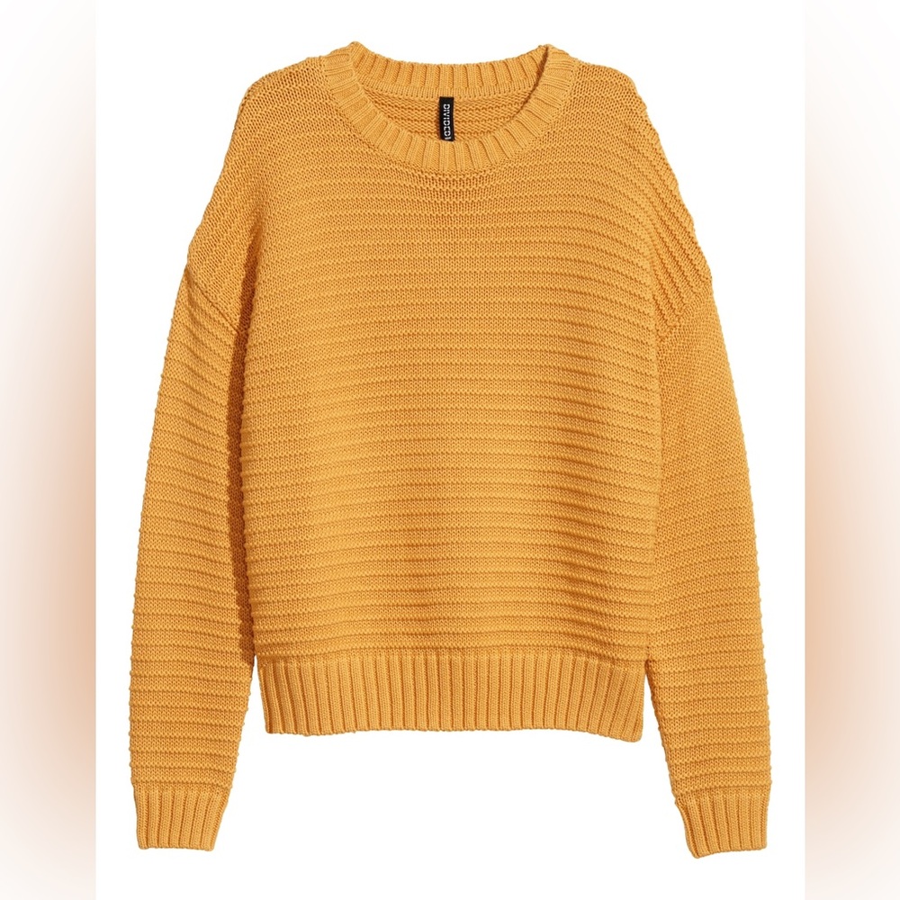 H&M | Textured-Knit Sweater Sz S